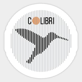 Digital Colibri Sticker